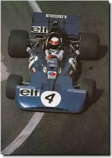 Stewart at French Grand Prix 1972