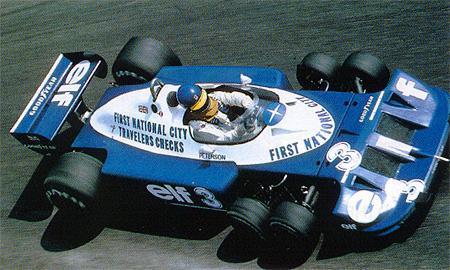 Peterson alla guida della Tyrell P34